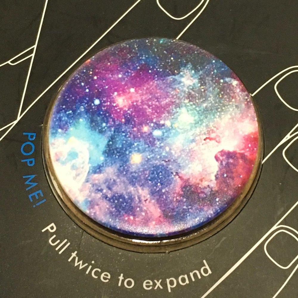 PopSockets Galaxy Blue Nebula Phone Grip NEW - Picture 2 of 2